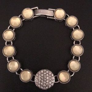 Lia Sophia mother-of-pearl bracelet